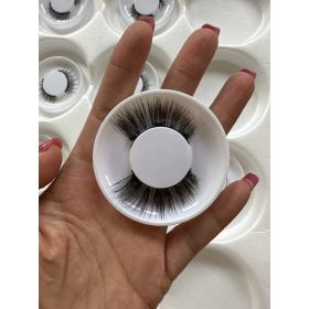 Magnetic Suction False Eyelashes Little Devil Supernatural Magnet Suit (Option: KS023-3pairs of white clips)
