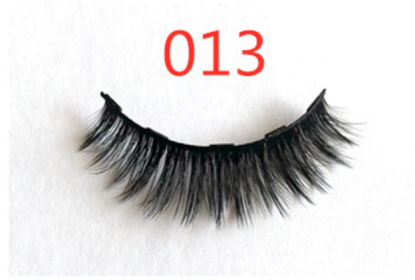 A Pair Of False Eyelashes With Magnets In Fashion (Option: 013 1 pair eyelashes)